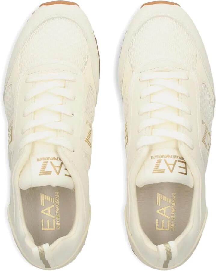 Ea7 Emporio Armani Sneakers met logo Beige - Foto 2