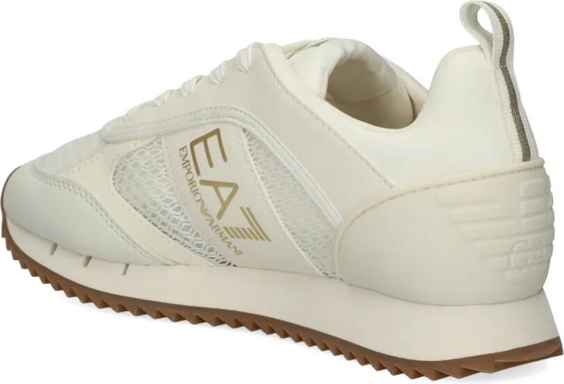 Ea7 Emporio Armani Sneakers met logo Beige - Foto 4