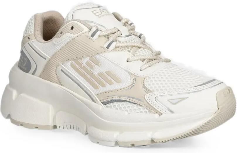 Ea7 Emporio Armani Sneakers met logo Beige - Foto 3