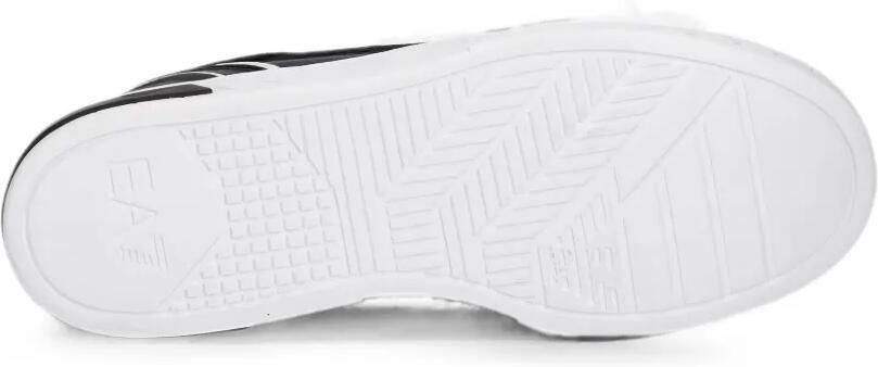 Ea7 Emporio Ar i Sneakers met logo-print en mesh vlakken Zwart - Foto 5