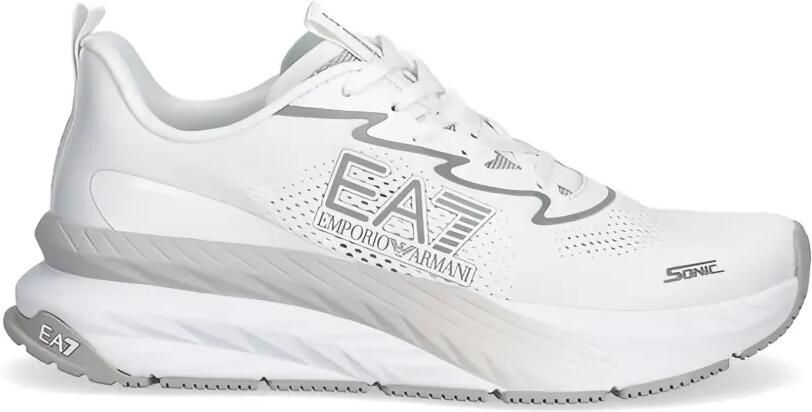 Ea7 Emporio Ar i Sneakers met logo Wit