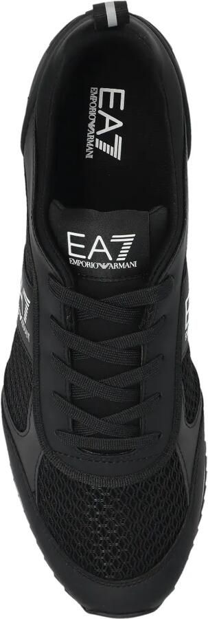 Ea7 Emporio Armani Sneakers met logo Zwart - Foto 4