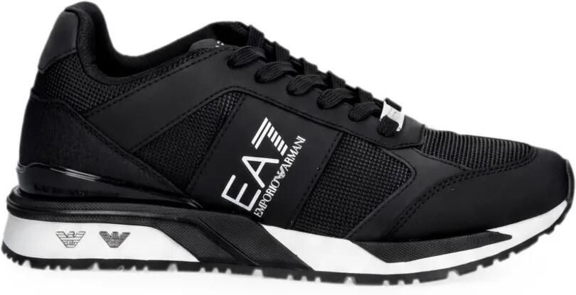 Ea7 Emporio Ar i Sneakers met logo Zwart