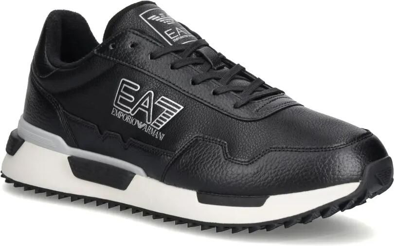 Ea7 Emporio Ar i Sneakers met logodetail en vlakken Zwart - Foto 2