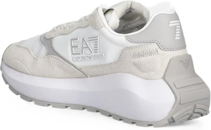 Ea7 Emporio Ar i Sneakers met logopatch Beige - Foto 2