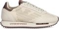 Ea7 Emporio Armani Sneakers met logopatch Beige - Beige
