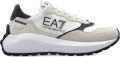 Ea7 Emporio Armani Sneakers met logopatch Wit - Wit