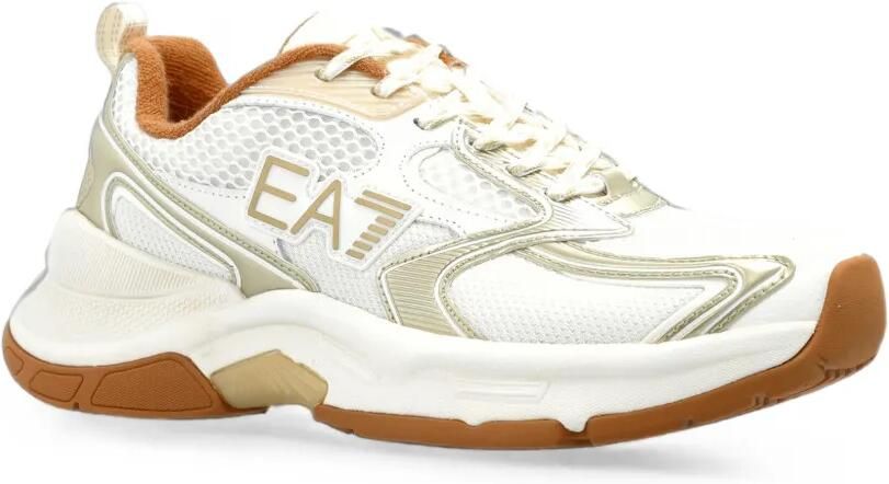 Ea7 Emporio Armani Sneakers met logopatch Wit - Foto 3