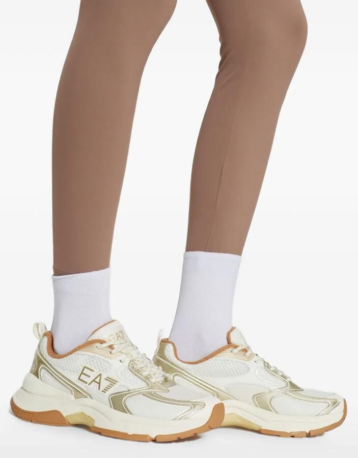 Ea7 Emporio Armani Sneakers met logopatch Wit - Foto 2