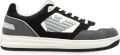 Ea7 Emporio Armani Sneakers met logopatch Zwart - Zwart