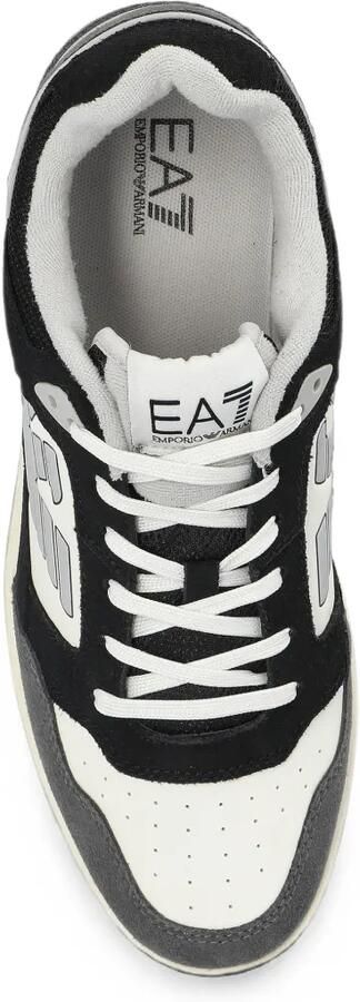 Ea7 Emporio Armani Sneakers met logopatch Zwart - Foto 4