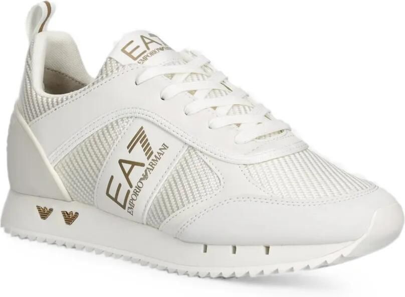 Ea7 Emporio Ar i Sneakers met logoprint Beige - Foto 2