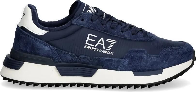 Ea7 Emporio Ar i Sneakers met logoprint Blauw