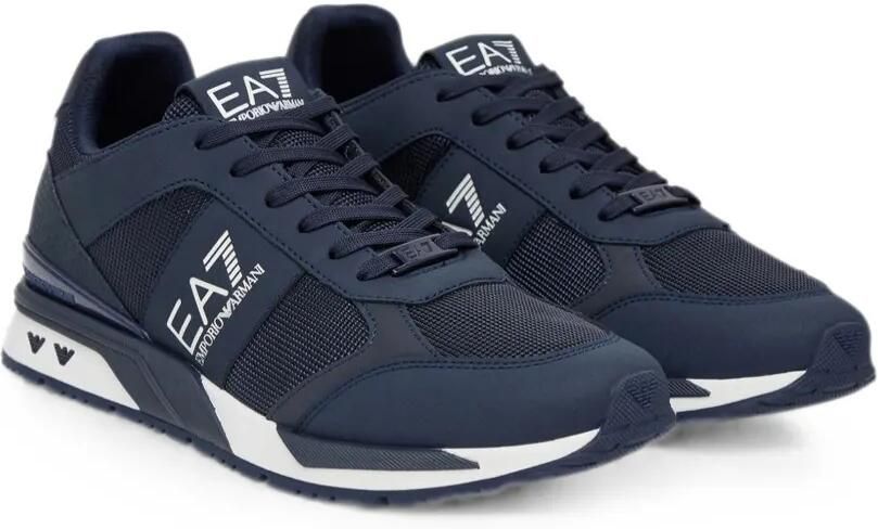 Ea7 Emporio Ar i Sneakers met logoprint Blauw - Foto 3