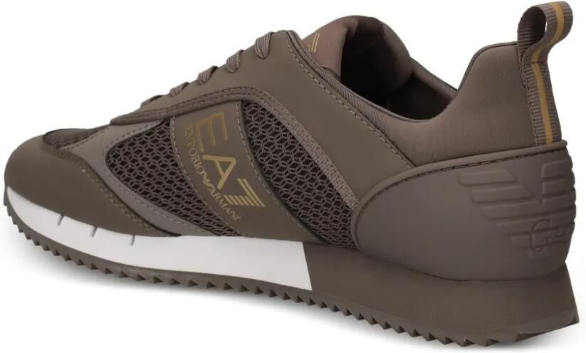 Ea7 Emporio Armani Sneakers met logoprint Bruin - Foto 4