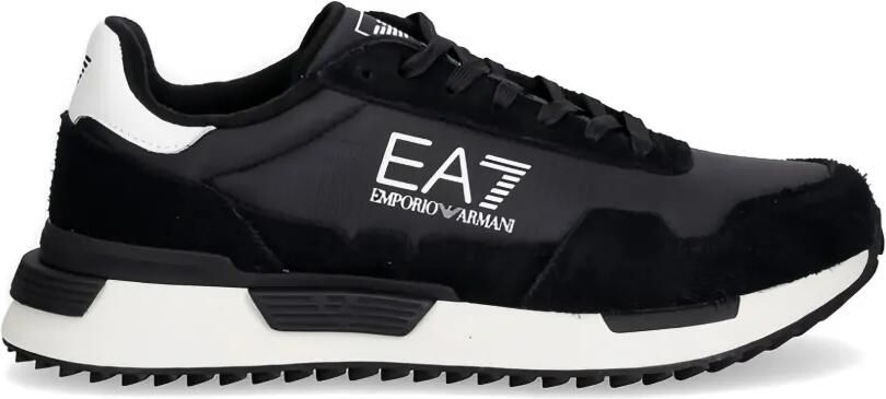 Ea7 Emporio Ar i Sneakers met logoprint Zwart