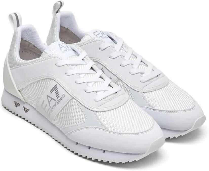 Ea7 Emporio Ar i Sneakers met mesh vlak Wit