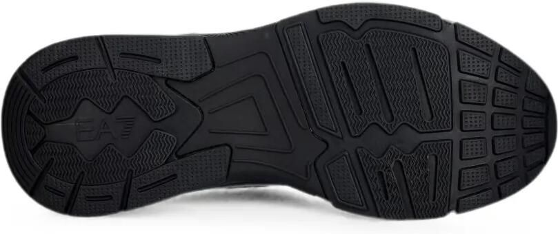 Ea7 Emporio Ar i Sneakers met mesh vlakken en logo-patch Zwart - Foto 5