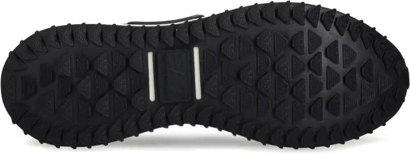 Ea7 Emporio Ar i Sneakers met textuur en logo-print Bruin - Foto 5