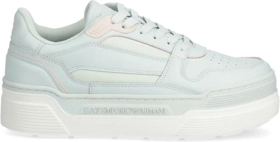 Ea7 Emporio Armani Sneakers met vlakken Blauw