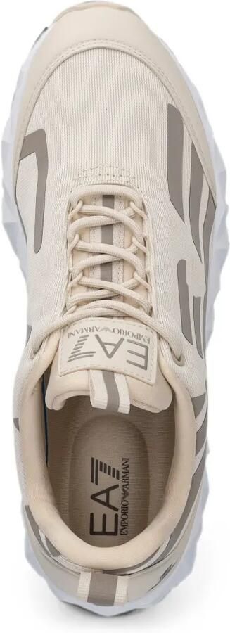 Ea7 Emporio Armani Sneakers met vlakken en logoprint Beige - Foto 4
