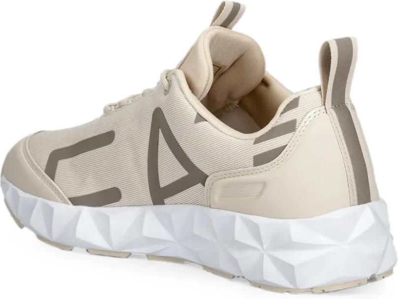 Ea7 Emporio Armani Sneakers met vlakken en logoprint Beige - Foto 2