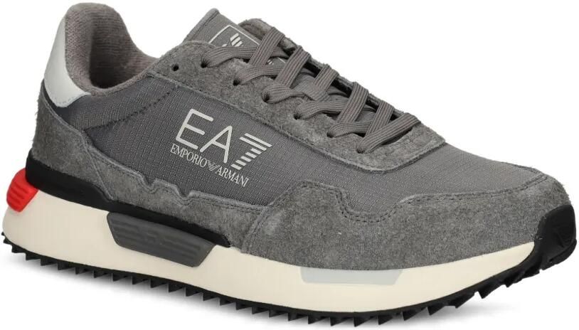 Ea7 Emporio Armani Sneakers met vlakken en logoprint Grijs - Foto 4