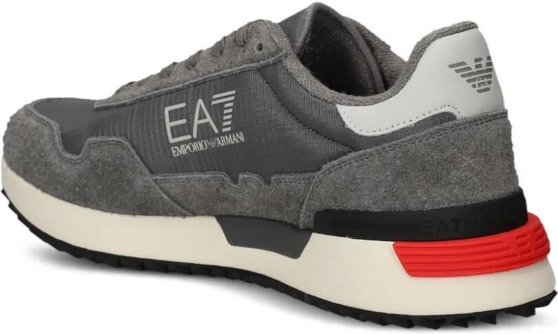 Ea7 Emporio Armani Sneakers met vlakken en logoprint Grijs - Foto 3
