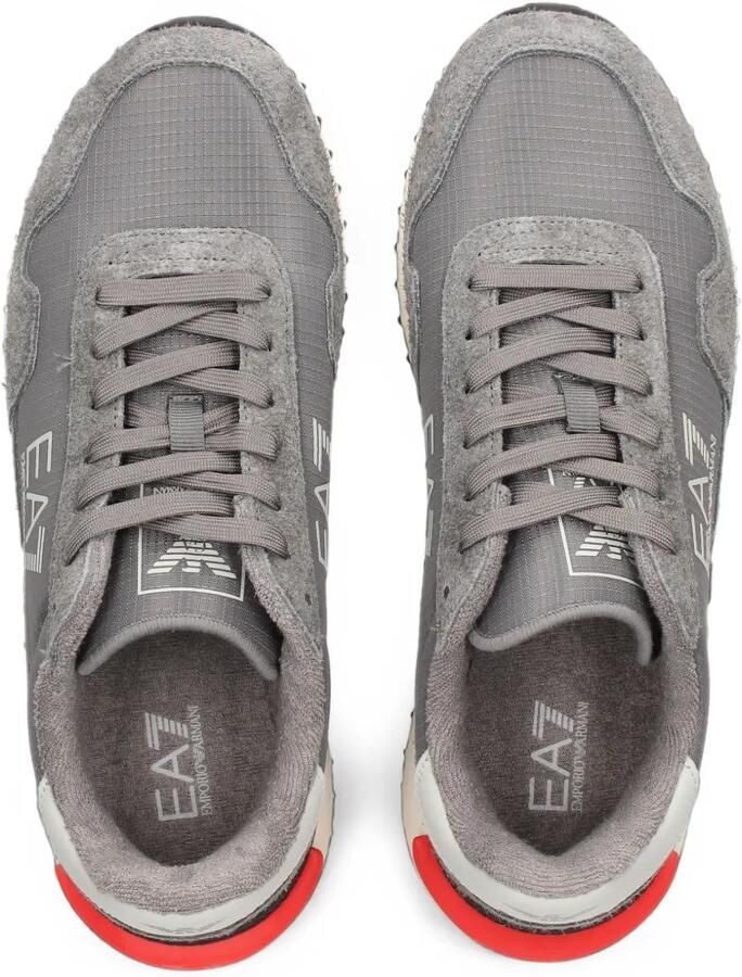Ea7 Emporio Armani Sneakers met vlakken en logoprint Grijs - Foto 2