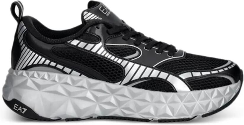 Ea7 Emporio Armani Sneakers met vlakken Zwart