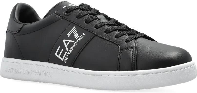 Ea7 Emporio Armani Sneakers verfraaid met logo Zwart - Foto 4