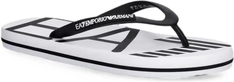 Ea7 Emporio Ar i Teenslippers met logo Wit - Foto 5