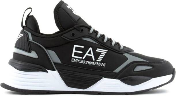 Ea7 Emporio Armani Ace Runner sneakers Zwart