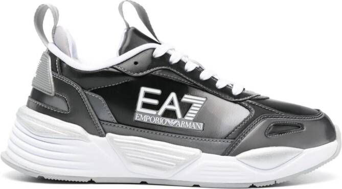 Ea7 Emporio Armani Crusher Distance sneakers met vlakken Grijs