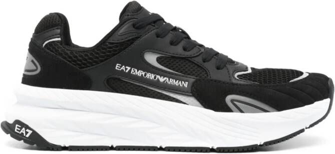 Ea7 Emporio Armani Crusher Distance Sonic Mix sneakers Zwart