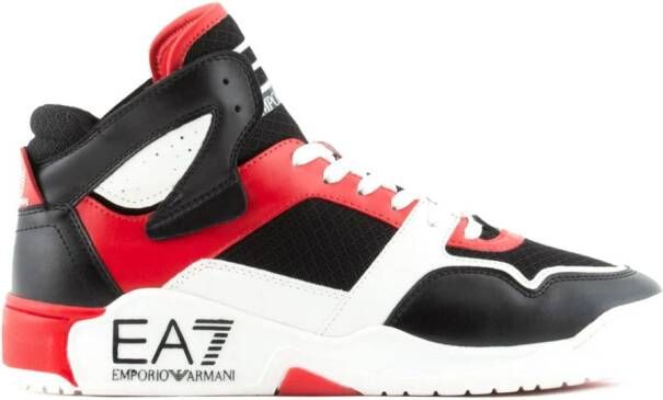 Ea7 Emporio Armani High-top sneakers Zwart
