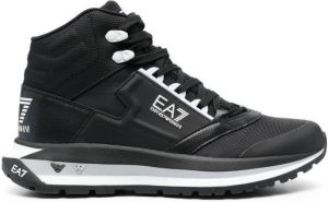 Ea7 Emporio Armani Ice high-top sneakers Zwart