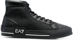 Ea7 Emporio Armani High-top sneakers Zwart