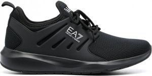 Ea7 Emporio Armani Sneakers met logoprint Zwart