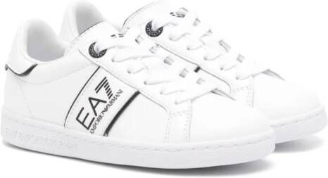 Ea7 Emporio Armani Sneakers met logoprint Wit