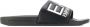 Ea7 Emporio Armani Slippers met logo-reliëf Zwart - Thumbnail 1