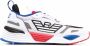 Ea7 Emporio Ar i Sneakers met logo-reliëf Wit - Thumbnail 1