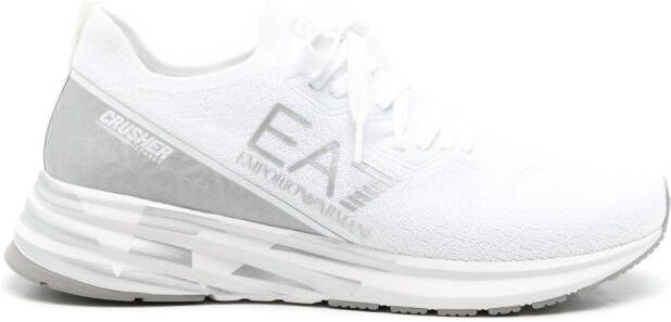 Ea7 Emporio Ar i Sneakers met logoprint Wit