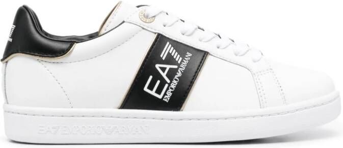 Ea7 Emporio Armani Sneakers met logoprint Wit