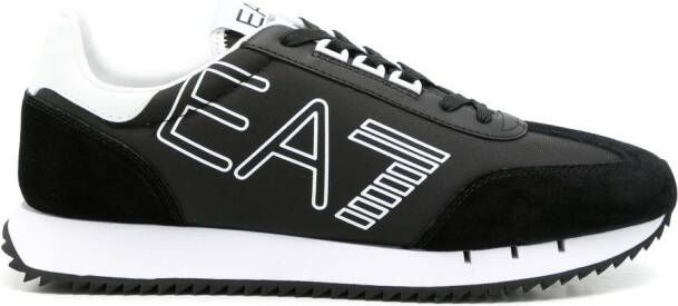 Ea7 Emporio Ar i Sneakers met logoprint Zwart