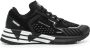 Ea7 Emporio Armani Sneakers met mesh vlakken Zwart - Thumbnail 1