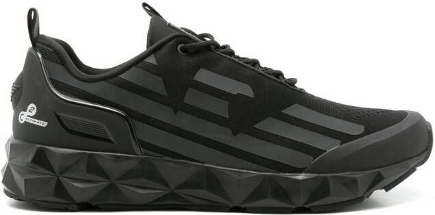 Ea7 Emporio Armani Ultimate Combat sneakers met logoprint Zwart