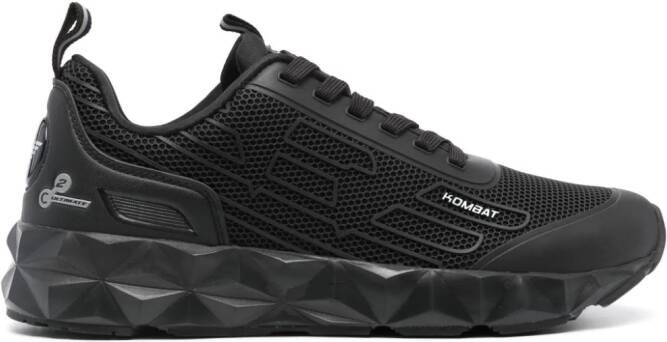 Ea7 Emporio Armani Ultimate Kombat low-top sneakers Zwart