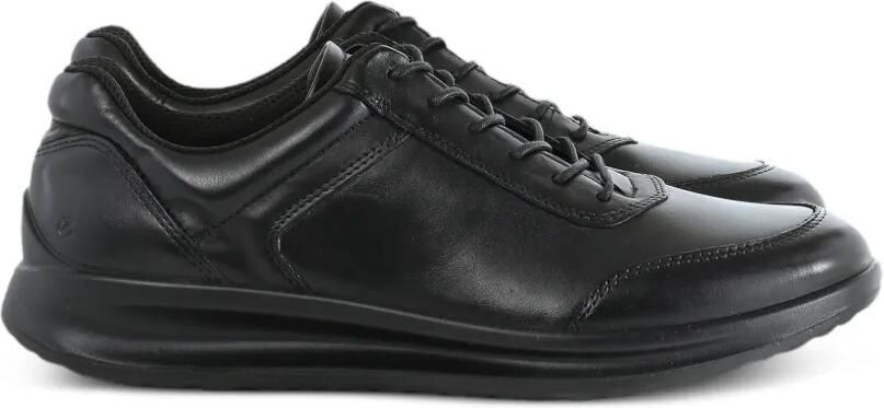 ECCO Aquet leren sneakers Zwart