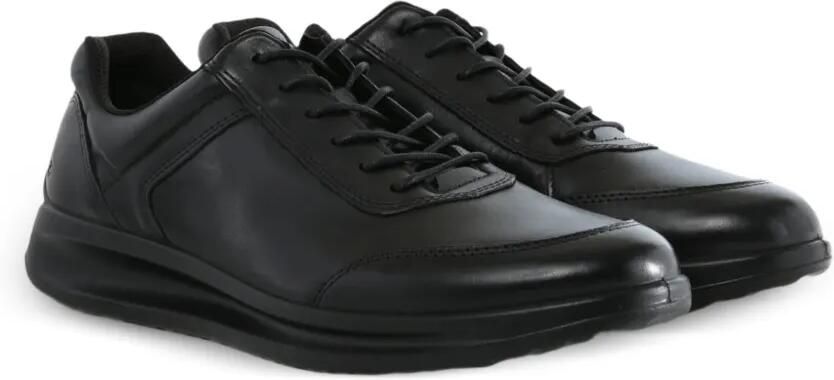 ECCO Aquet leren sneakers Zwart - Foto 2
